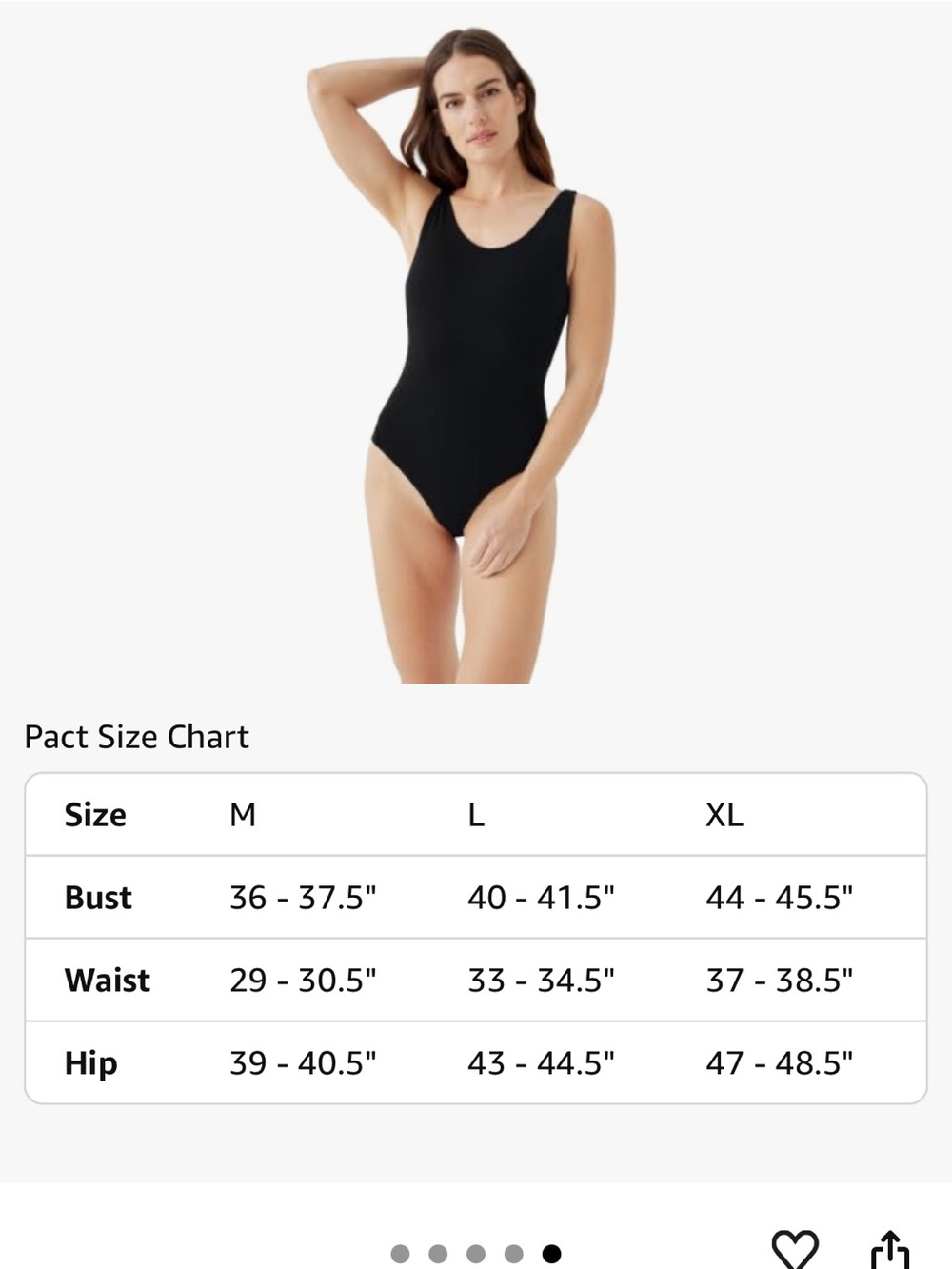 Pact scoop next tank bodysuits - 2 pack (White & Tan) - Picture 10 of 10